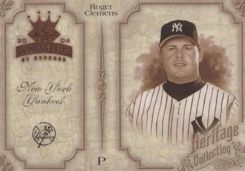 2004 Donruss Diamond Kings - Roger Clemens #HC-20