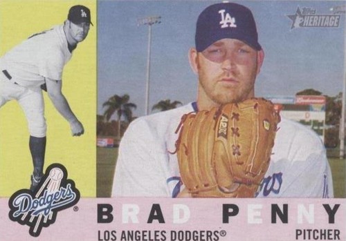 2009 Topps Heritage - Brad Penny #105