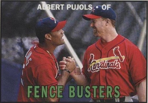 2017 Topps Throwback Thursday #TBT - Albert Pujols Mark McGwire #91