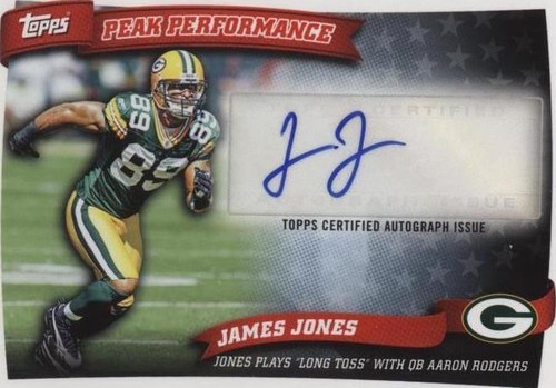 2010 Topps James Jones #PPA-JJ