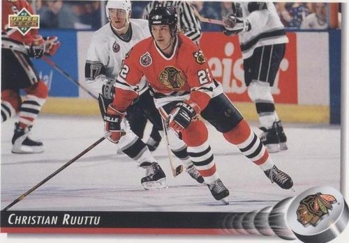 1992-93 Upper Deck - Christian Ruuttu #446