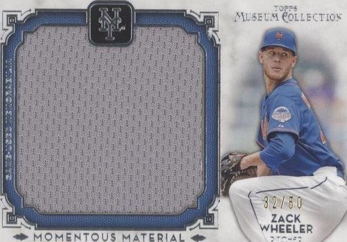 2014 Topps Museum Collection - Zack Wheeler #MMJR-ZW