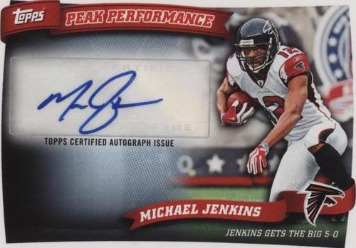 2010 Topps Michael Jenkins #PPA-MJ