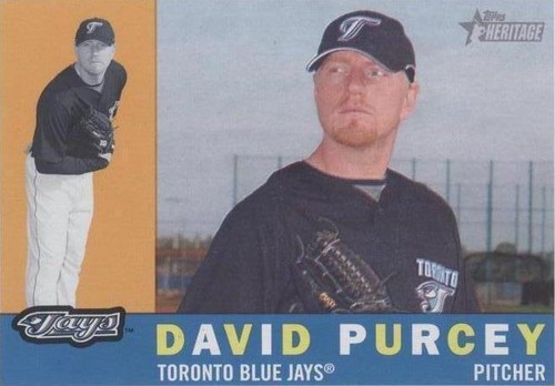 2009 Topps Heritage - David Purcey #199