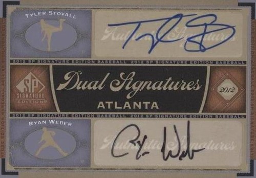 2012 SP Signature Edition - Ryan Weber Tyler Stovall #ATL8