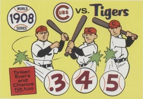 1970 Fleer Laughlin World Series - Frank Chance Joe Tinker Johnny Evers #5