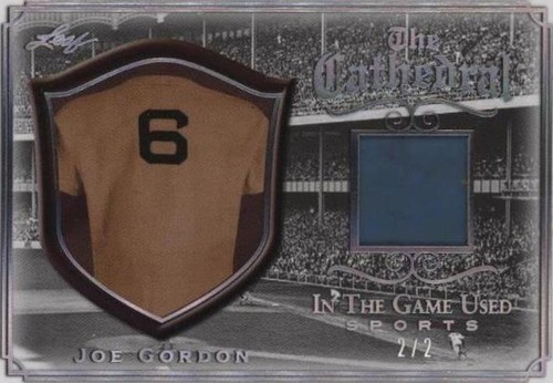 2022 Leaf In The Game Used Sports - Joe Gordon #TC-10