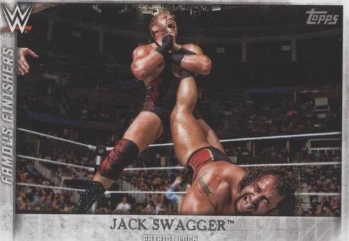 2015 Topps WWE Undisputed - Jack Swagger #FF-23