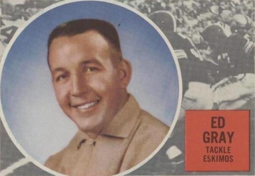 1960 Topps CFL Ed Gray #14