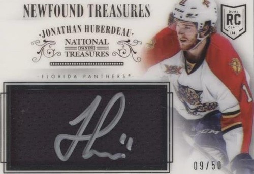 2013-14 Panini National Treasures - Jonathan Huberdeau #NT-JH