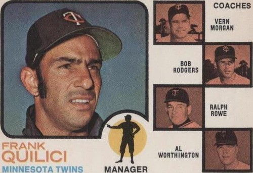 1973 O-Pee-Chee - Al Worthington Buck Rodgers Frank Quilici #49