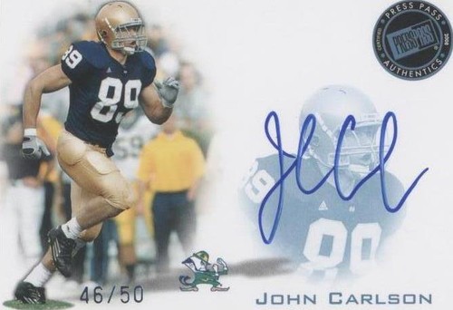 2008 Press Pass John Carlson #PPS-JC2