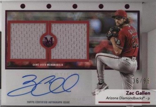 2024 Topps Museum Collection - Zac Gallen #SWDRA-ZG