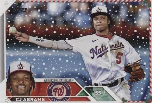 2023 Topps Holiday - C.J. Abrams #H11