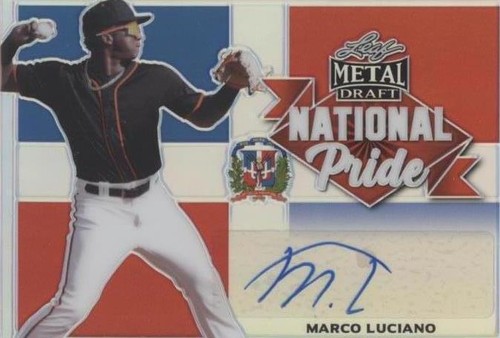 2021 Leaf Metal Draft - Marco Luciano #NP-ML1