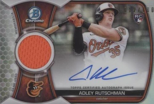 2022 BOWMAN CHROME PINK ADLEY RUTSCHMAN RC ROOKIE 038/199