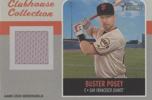 2019 Topps Heritage - Buster Posey #CCR-BP