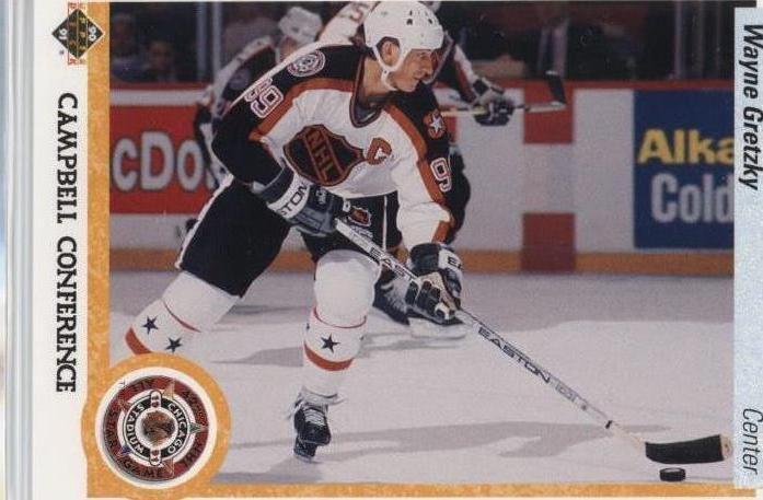1990-91 cubierta superior - Wayne Gretzky #476
