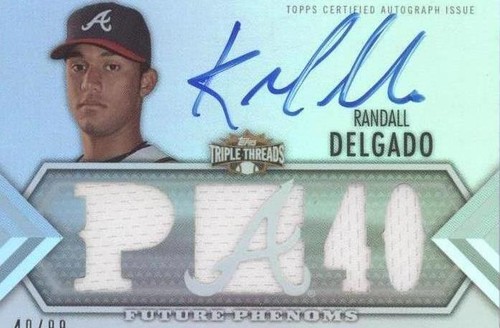 2012 Topps Triple Threads - Randall Delgado #117