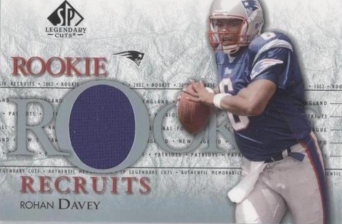 2002 SP Legendary Cuts Rohan Davey #RR-RD