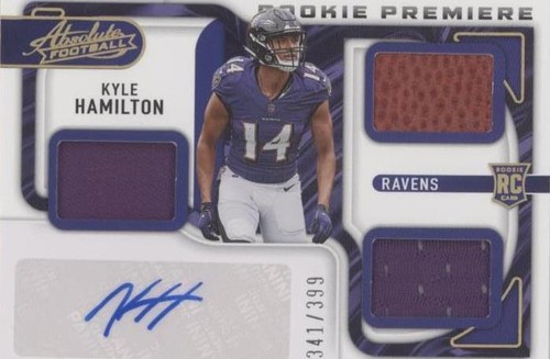 2022 Panini Absolute Kyle Hamilton #211