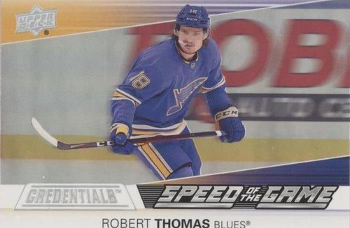 2021-22 Upper Deck Credentials - Robert Thomas #SG15