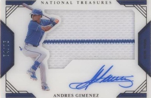 2020 Panini National Treasures - Andres Gimenez #CJS-AG