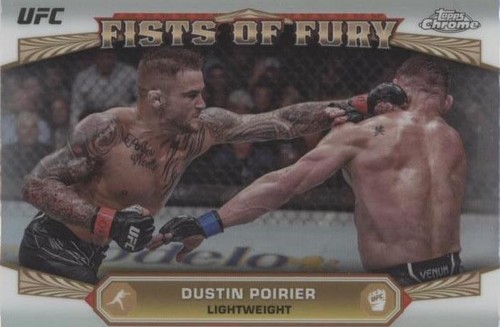 2024 Topps Chrome UFC - Dustin Poirier #FOF-4