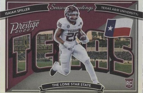 2022 Panini Prestige Isaiah Spiller #SG-14