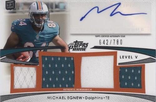 2012 Topps Prime Michael Egnew #PV-ME