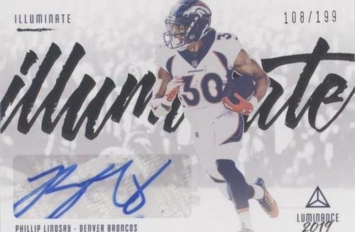 2019 Panini Luminance Phillip Lindsay #ILL-PL