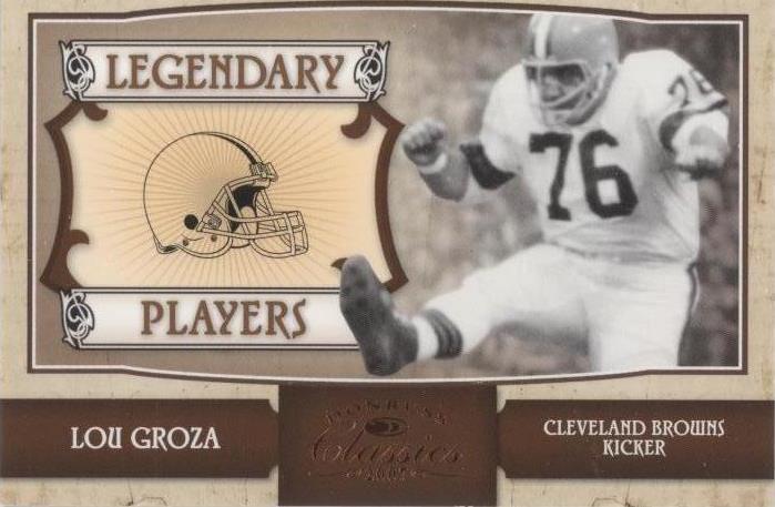 2007 Donruss Classics Lou Groza #LP-14