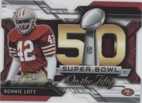 2015 Topps Chrome Mini Ronnie Lott #SBDC-RL