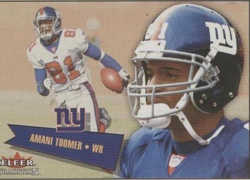 2001 Fleer Tradition Amani Toomer #241