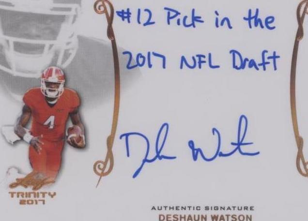2017 Leaf Trinity Deshaun Watson #A-DW3