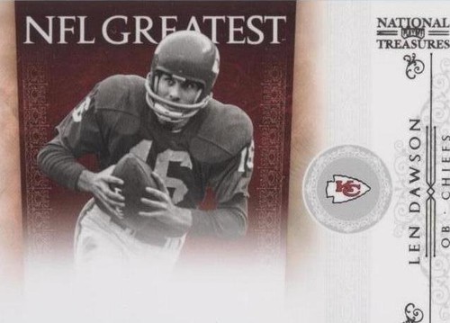2010 Playoff National Treasures Len Dawson #34
