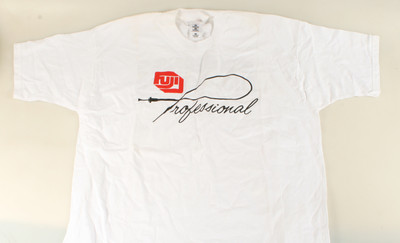 XXL WHITE FUJI PROFESSIONAL TSHIRT