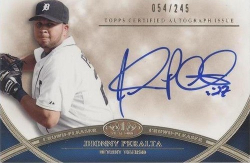 2012 Topps Tier One - Jhonny Peralta #CPA-JPE