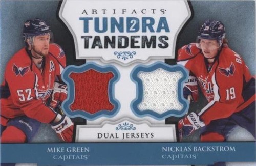 2013-14 Upper Deck Artifacts - Mike Green Nicklas Backstrom #TT-GB