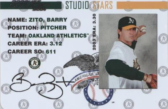 2004 Donruss Studio - Barry Zito #SS-8 for sale | eBay
