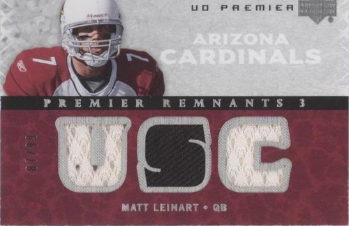 2007 UD Premier Matt Leinart #PR3-LE