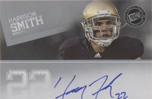 2012 Press Pass Harrison Smith #PPS-HS