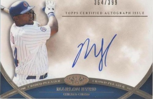 2012 Topps Tier One - Marlon Byrd #CPA-MB
