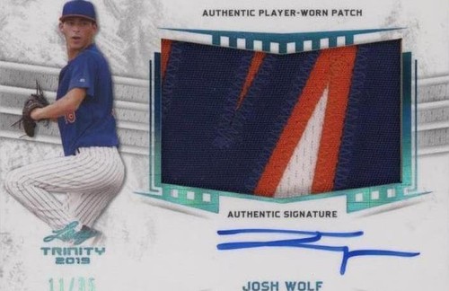 2019 Leaf Trinity - Josh Wolf #PA-JW2