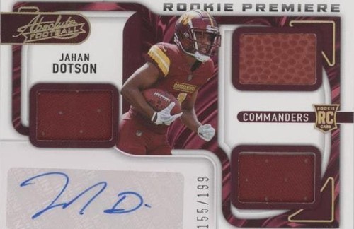 2022 Panini Absolute Jahan Dotson #210