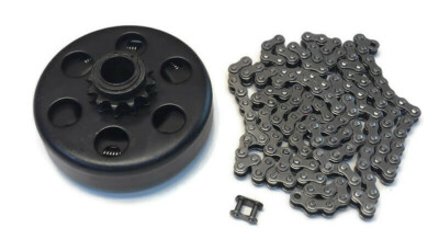 CENTRIFUGAL CLUTCH & #35 CHAIN KIT for Go Kart Cart Minibike Mini Bike ATV Quad
