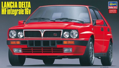 Hasegawa 20710 1/24 Scale Plastic Model Car Kit Lancia Delta