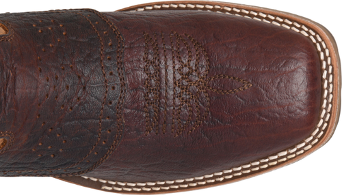 Pre-owned Double-h Boots Men's 11” Talache Wide Square Toe Roper Western Boot Brown/tan -