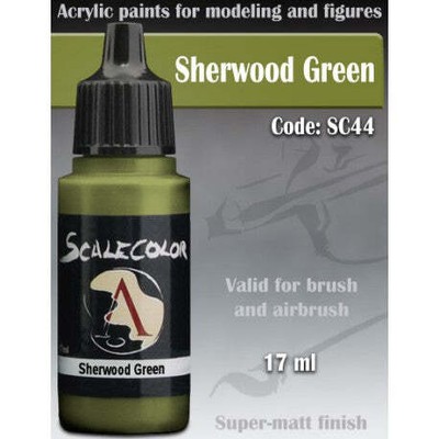 Scale 75 Scalecolor 17ml - Sherwood Green - Scenery Diorama Wargaming Warhammer
