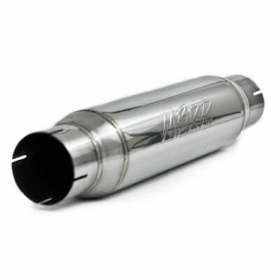 MBRP R1013 Exhaust Resonator 3'' Inlet/Outlet 16'' body 20'' overall T304